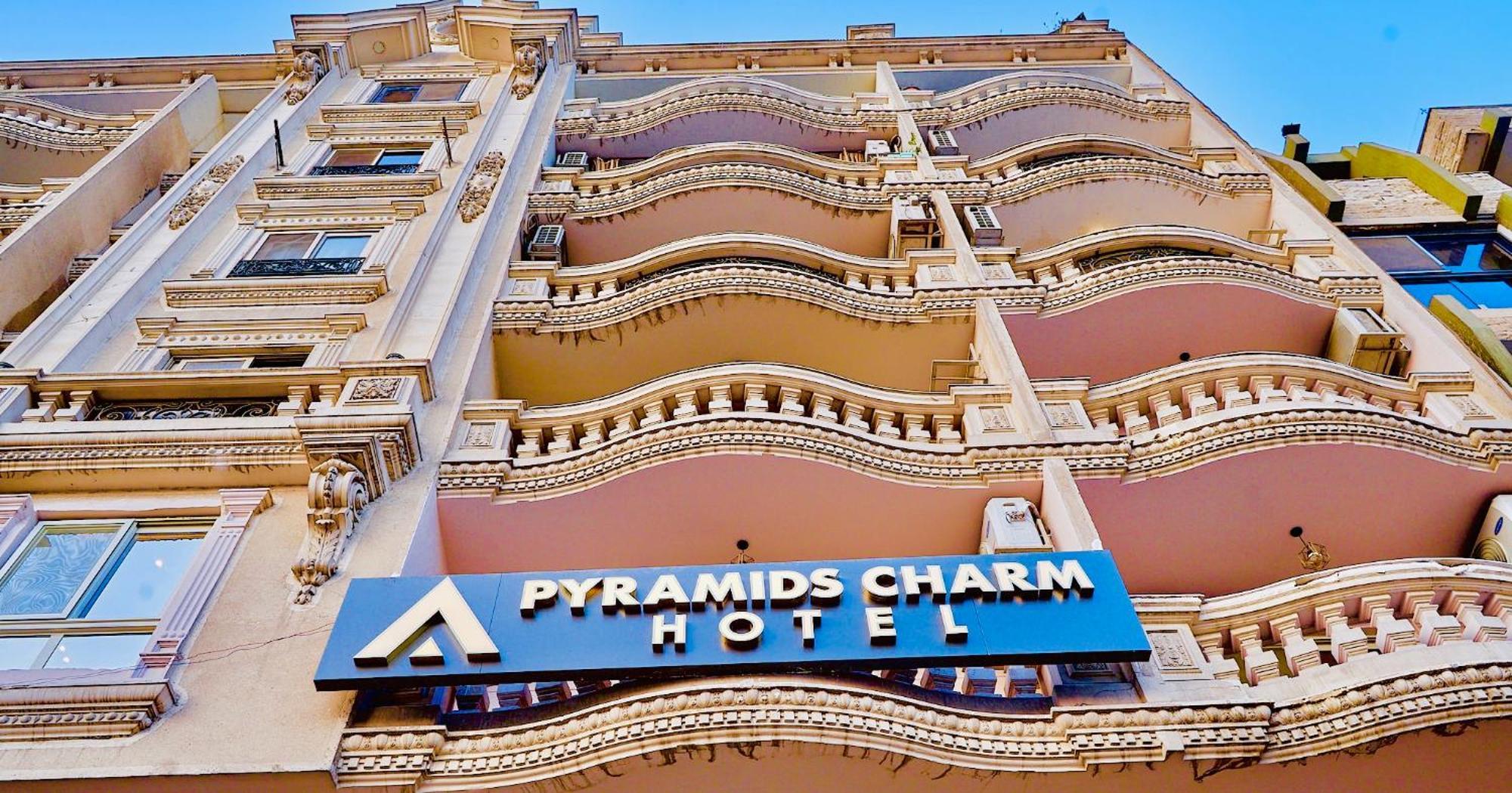 Pyramids Charm Hotel Al Kawm al Akhdar Exterior foto