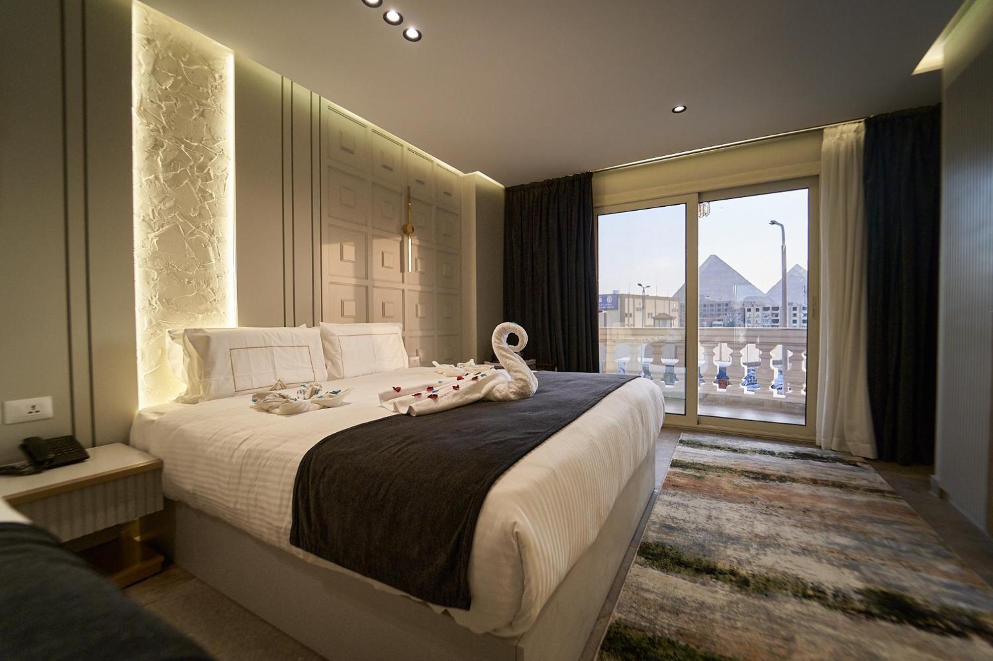Pyramids Charm Hotel Al Kawm al Akhdar Exterior foto