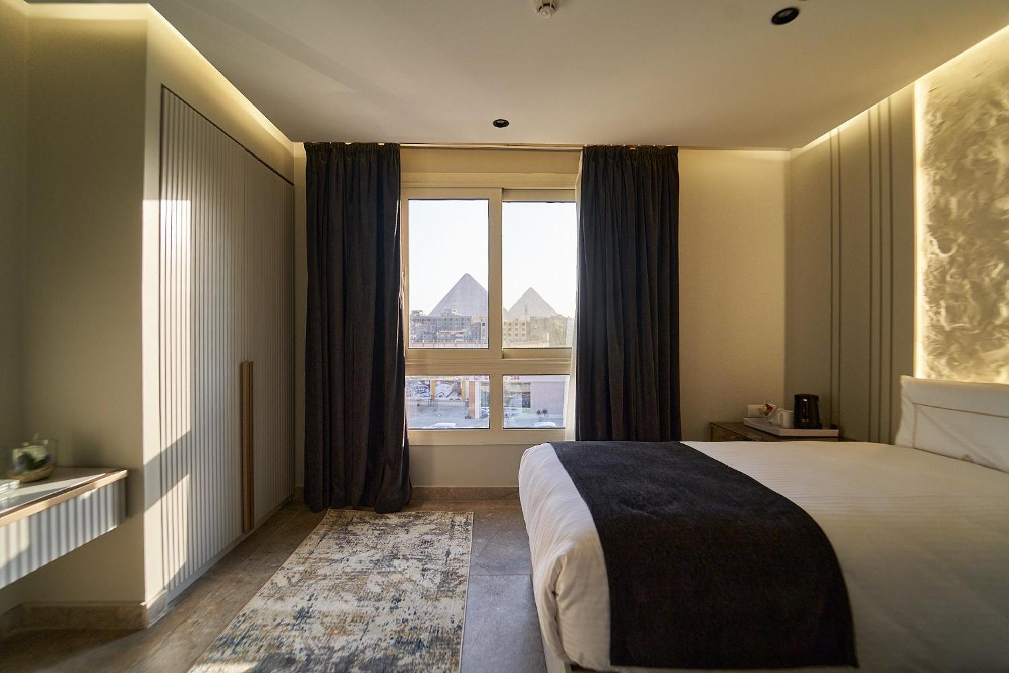 Pyramids Charm Hotel Al Kawm al Akhdar Exterior foto