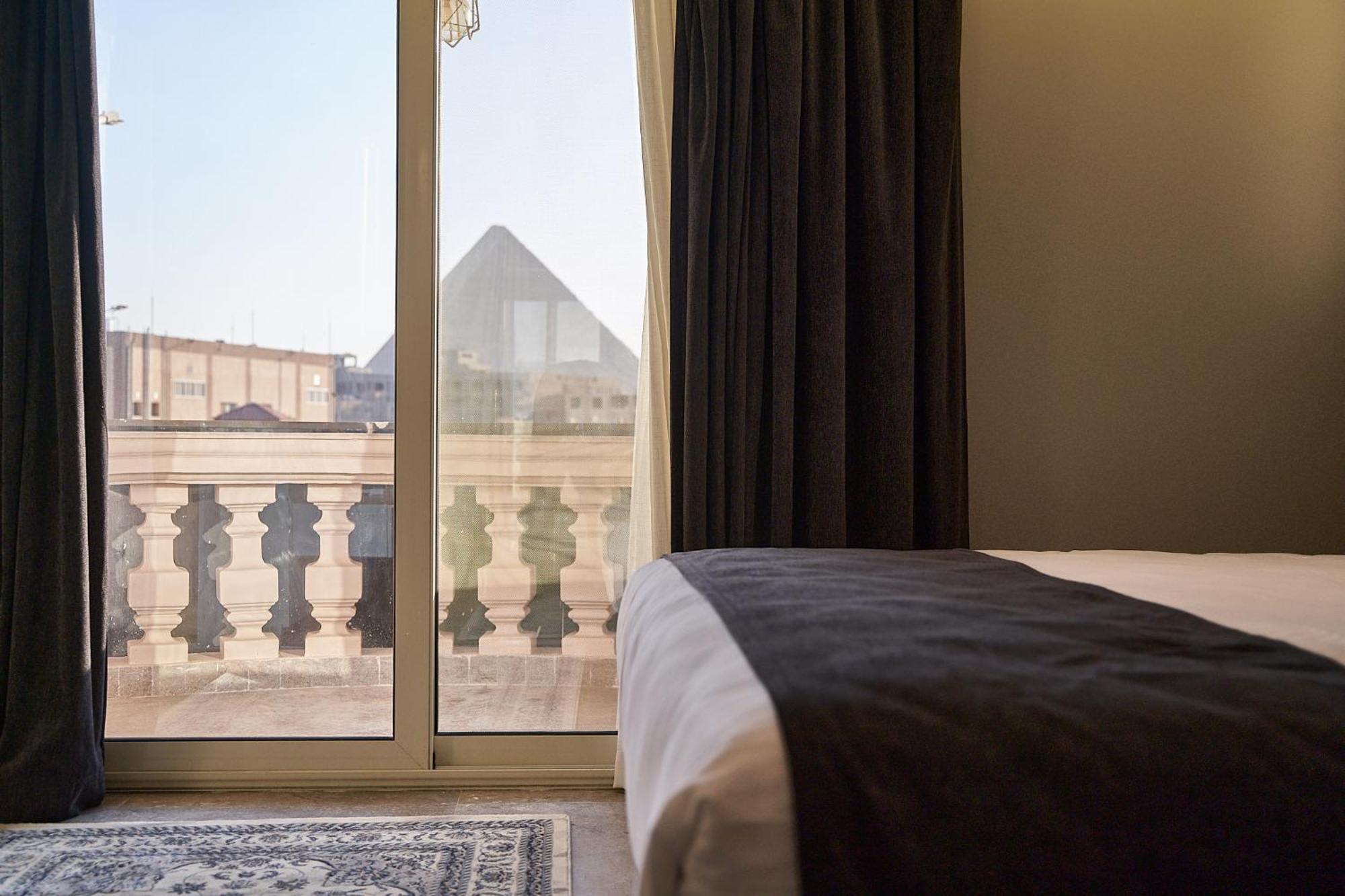 Pyramids Charm Hotel Al Kawm al Akhdar Exterior foto