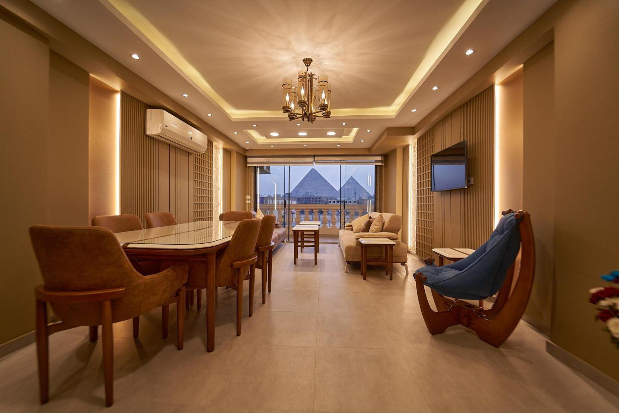 Pyramids Charm Hotel Al Kawm al Akhdar Exterior foto